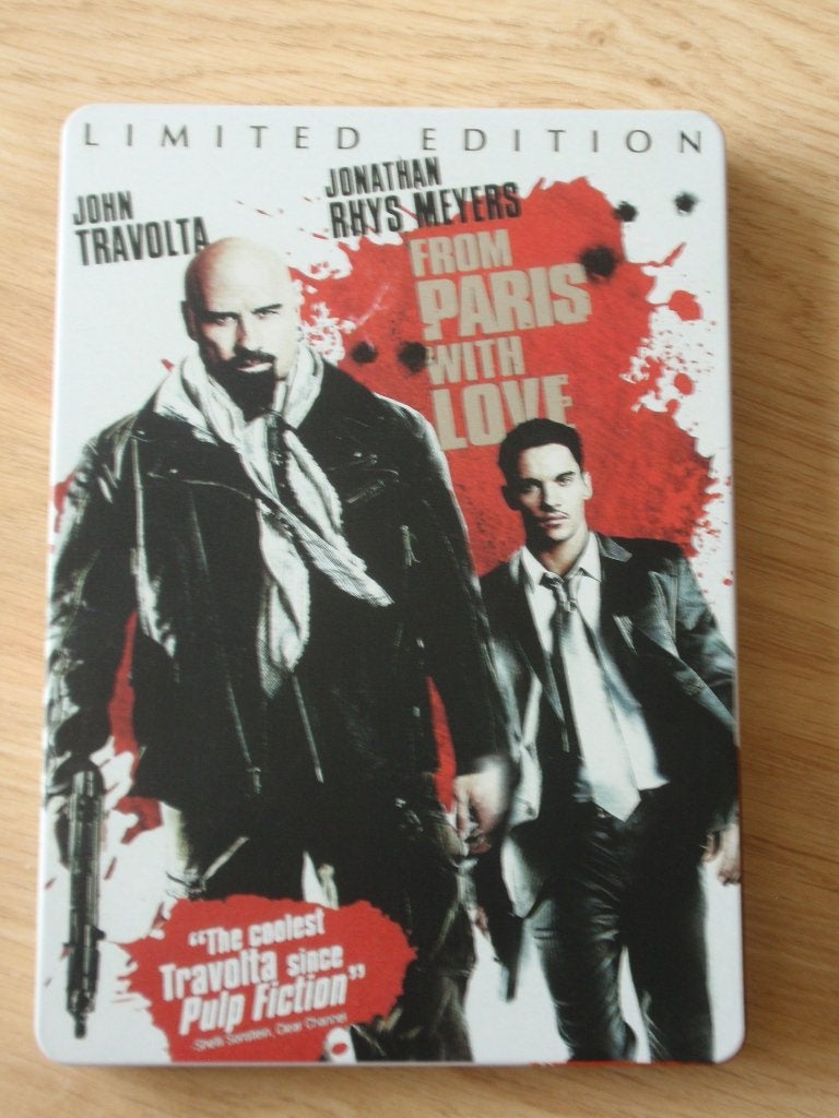 DVD - From Paris with Love, Vanaf 16 jaar, Ophalen of Verzenden, Zo goed als nieuw, Actie