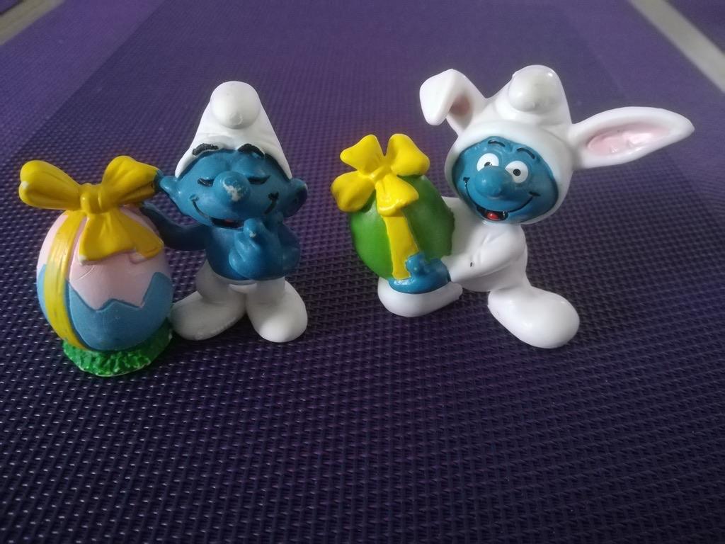 Smurfen: Paassmurfen, Verzamelen, Smurfen, Ophalen of Verzenden, Zo goed als nieuw, Verschillende Smurfen