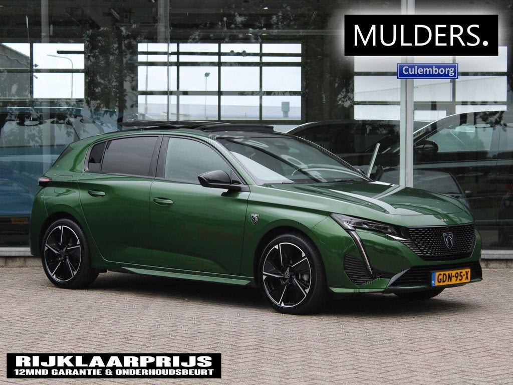 Peugeot e-308 GT EV 54 kWh | Panoramadak/Alcantara AGR Inter, Auto's, Peugeot, Bedrijf, Te koop, 360° camera, ABS, Achteruitrijcamera