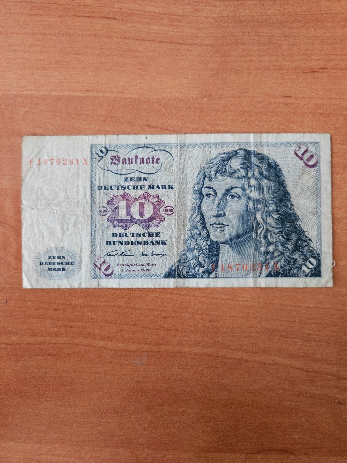 10 mark Duitsland 1989 jaar Frankfurt, Ophalen of Verzenden, Duitsland, Los biljet