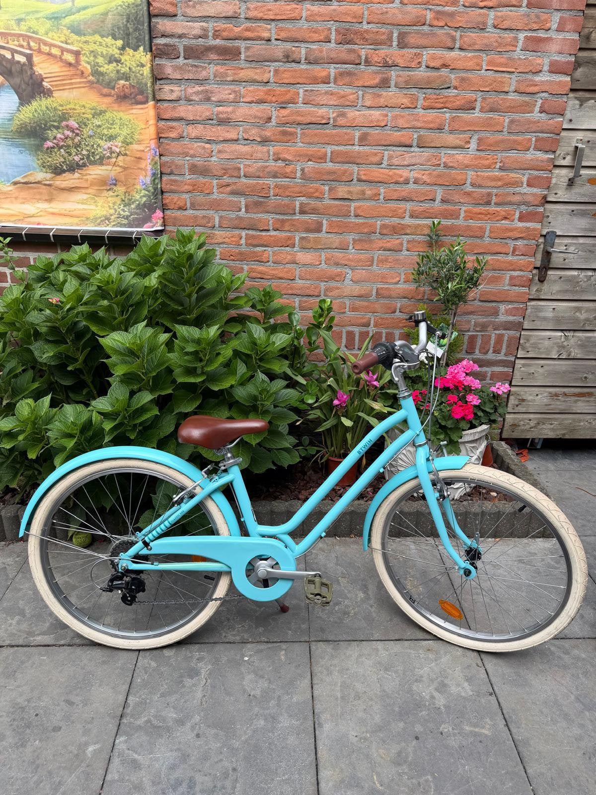 Btwin classic 500 - meisjesfiets - 24 inch - zeer netjes!, Fietsen en Brommers, Ophalen of Verzenden, Zo goed als nieuw, Versnellingen