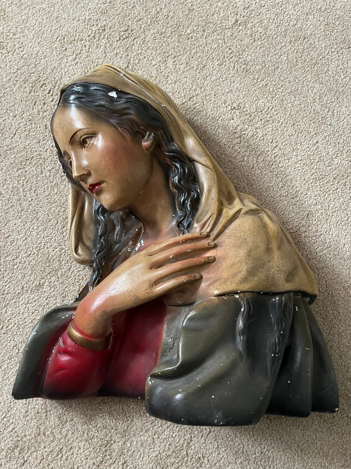 Vintage Mariabeeld, Antiek en Kunst, Ophalen of Verzenden