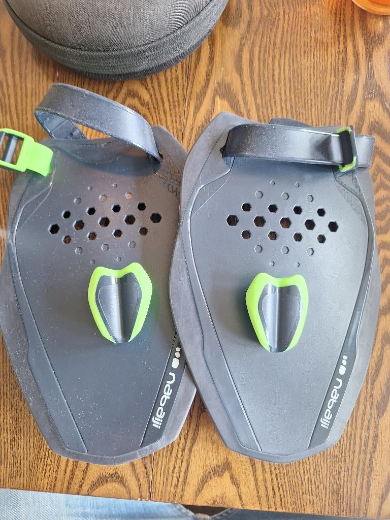 Zwemvliezen hand, Watersport en Boten, Duiken, Ophalen, Zo goed als nieuw, Zwem- of Duikvliezen