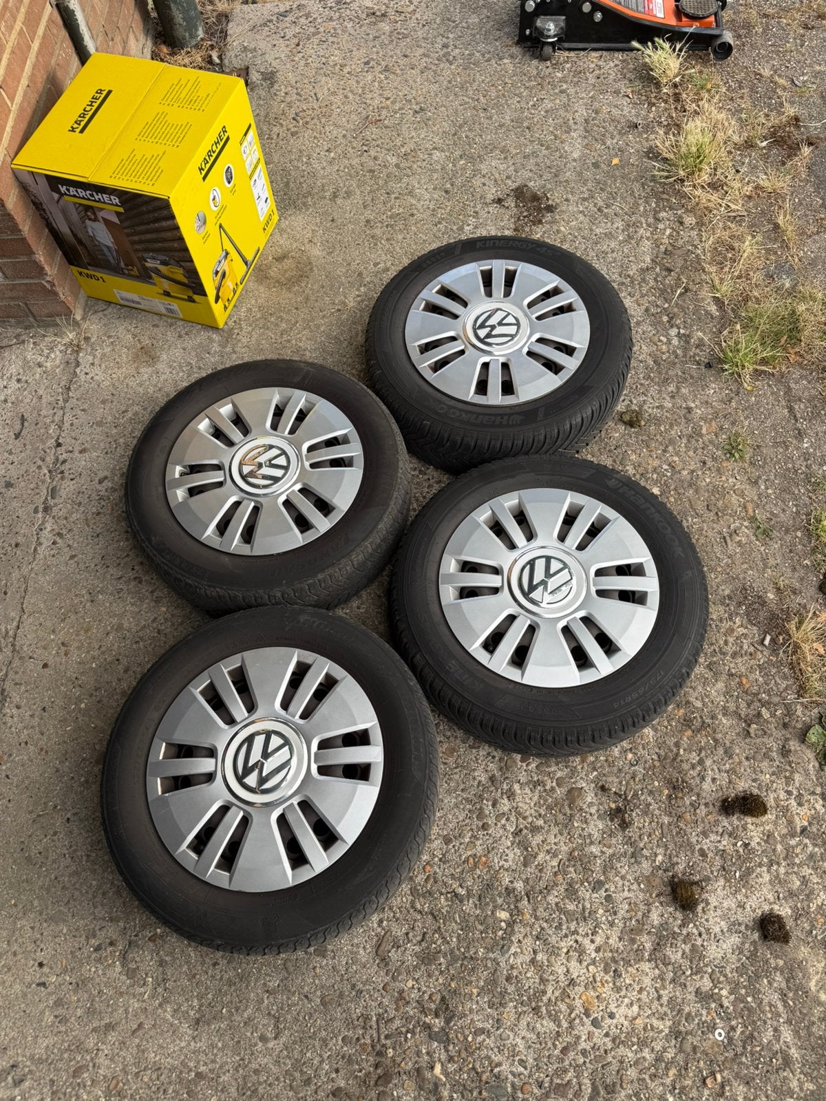 Volkswagen Up velgen all season 14 inch, Ophalen, 14 inch, 175 mm, Banden en Velgen