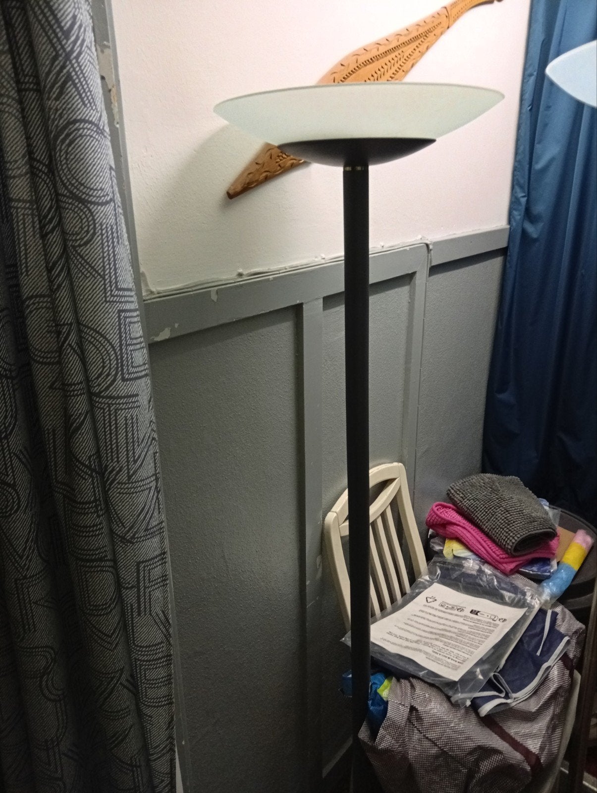 Staande lamp met lichtdemper, Ophalen, 150 tot 200 cm