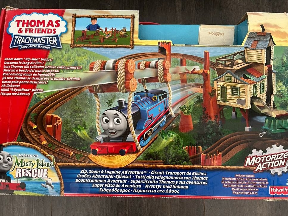 Thomas de Trein Misty Island Rescue TrackMaster set, Ophalen, Gebruikt