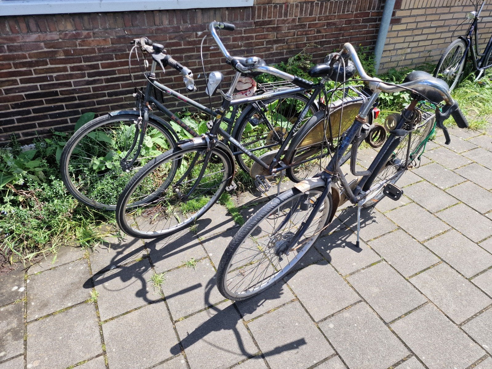 3 fietsen voor opknap/onderdelen totaal 20,-, Fietsen en Brommers, Fietsen | Dames | Damesfietsen, Ophalen of Verzenden, Gebruikt