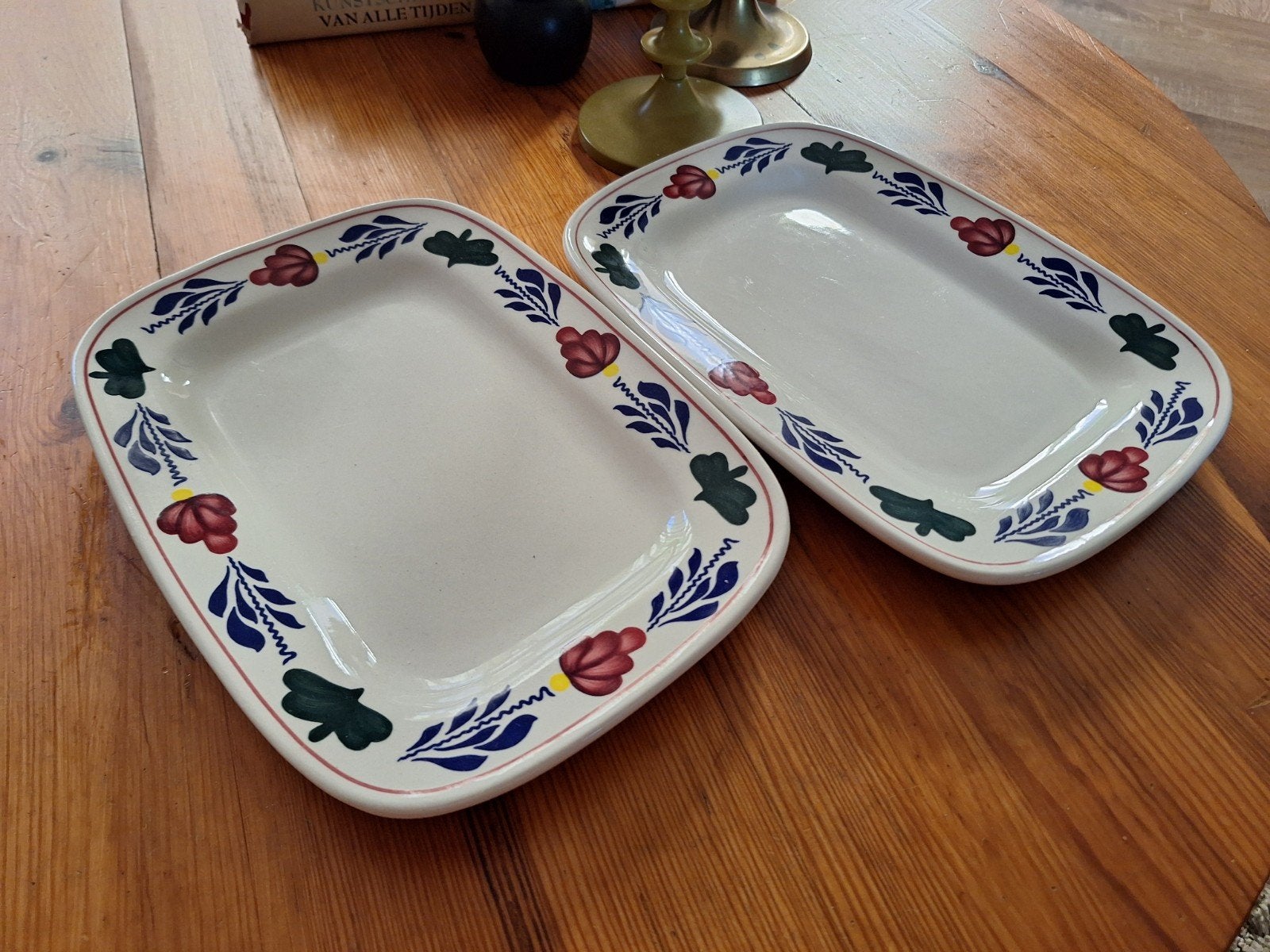 2 mooie schalen, Ophalen of Verzenden, Overige stijlen, Glas, Schaal of Schalen
