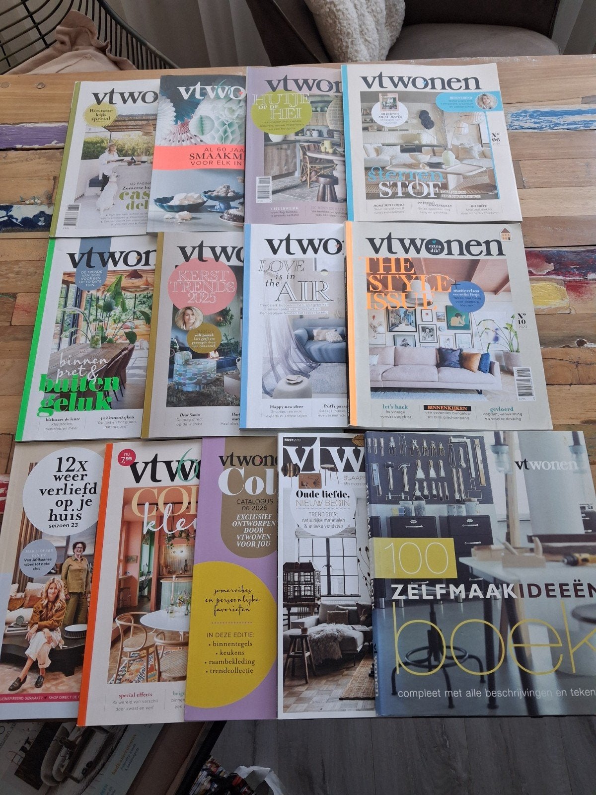 10 + VTwonen woontijdschriften en een VT woonBoek, Ophalen of Verzenden, Zo goed als nieuw, Overige typen