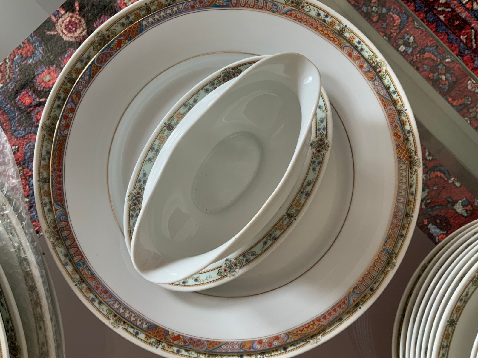 Servies, Ophalen