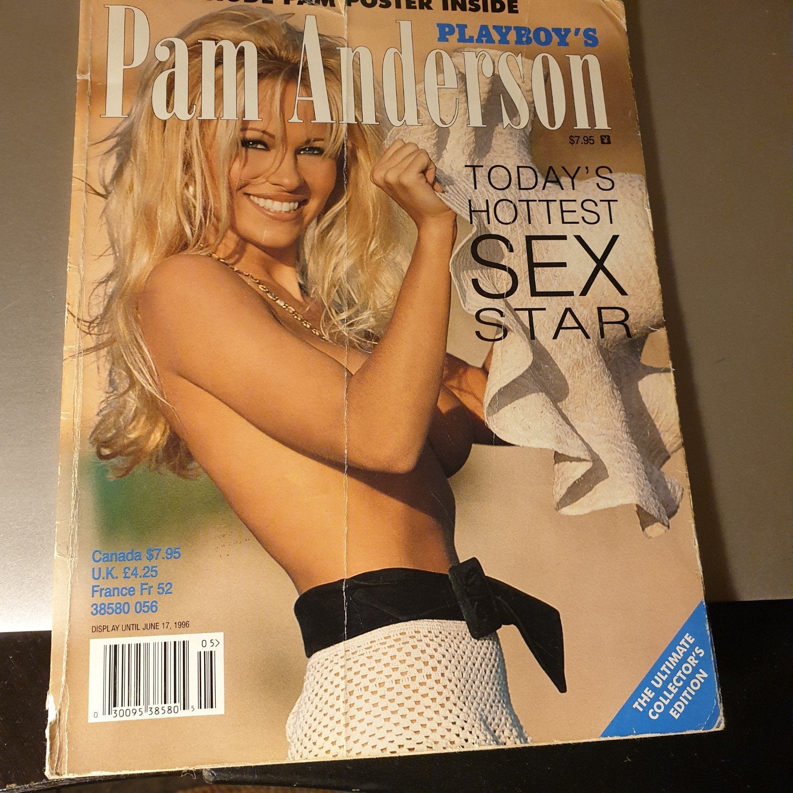Vintage Playboy met Pamela Anderson - Collector's Edition, Ophalen of Verzenden, Gelezen, Damesbladen