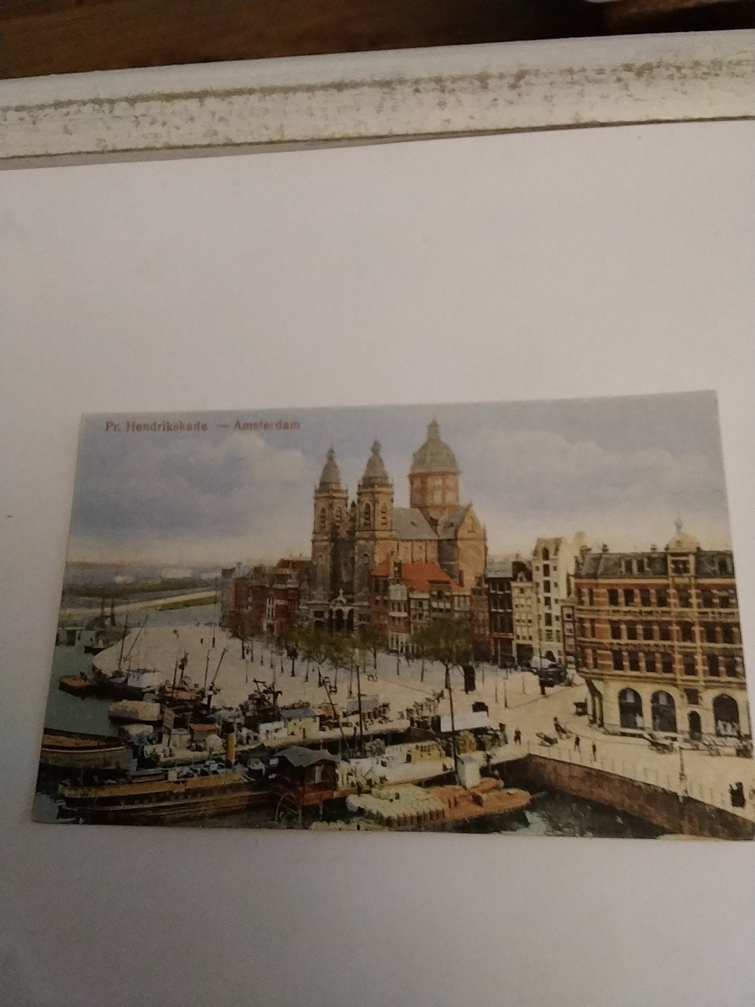Oude Ansichtkaart Amsterdam - Pr. Hendrikkade, Ophalen of Verzenden, Voor 1920, Ongelopen, Noord-Holland