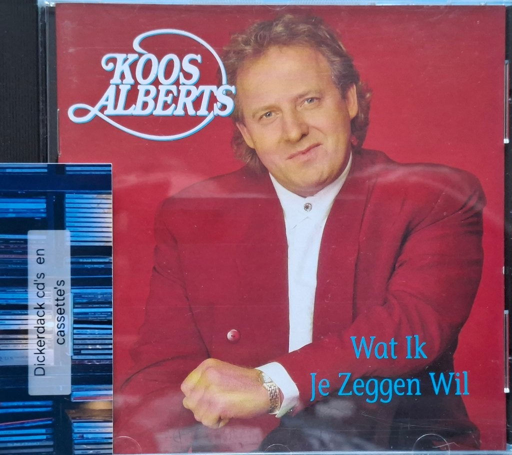 Koos Alberts; Wat ik je zeggen wil (NL, 1993), Ophalen of Verzenden, Gebruikt, Levenslied of Smartlap