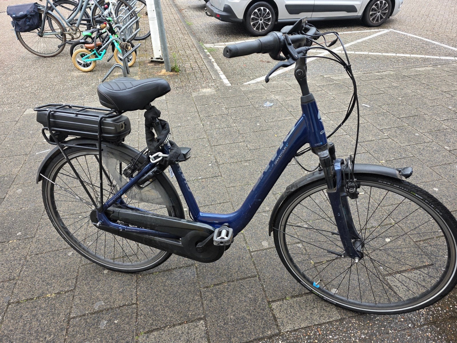 giant grandtour e+ met zeer goede accu, Fietsen en Brommers, Elektrische fietsen, Ophalen, Gebruikt, Overige merken