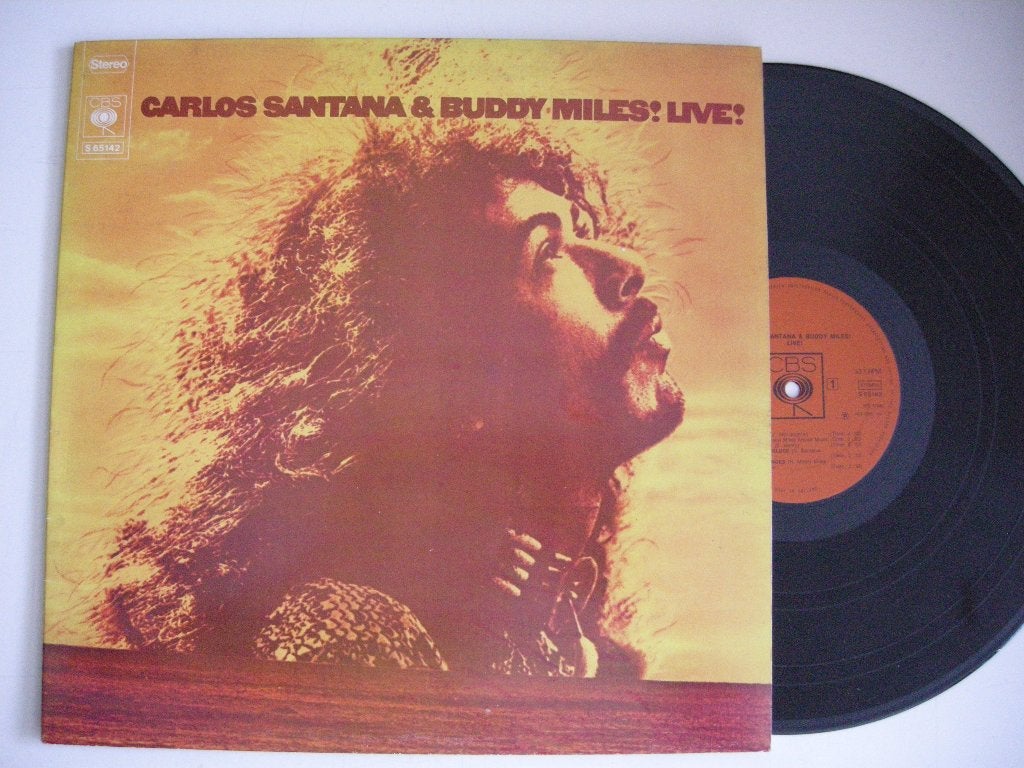 Carlos Santana & Buddy Miles Live - LP vinyl zgan, Cd's en Dvd's, Vinyl | Rock, Ophalen, Zo goed als nieuw, 12 inch, Progressive Rock