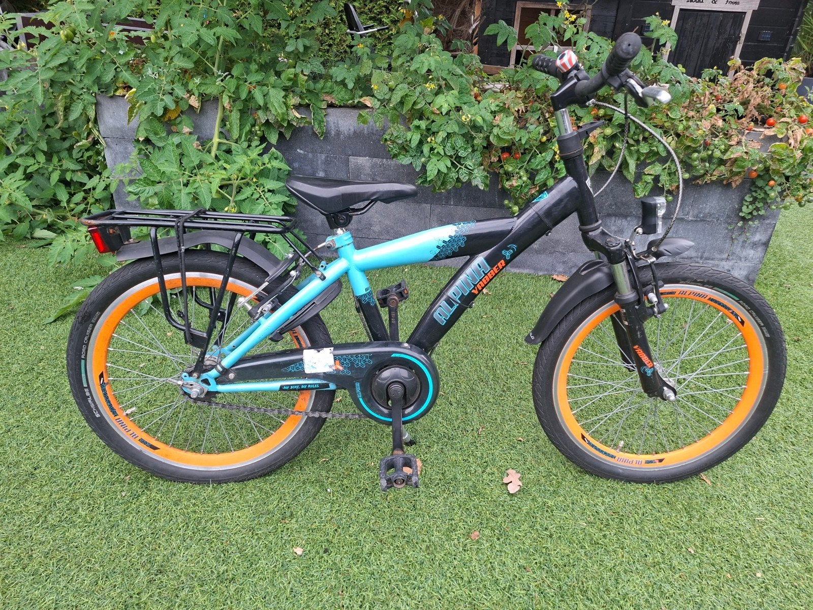 Alpina Yabber 20 inch kinderfiets - banden vernieuwd, Fietsen en Brommers, Ophalen, Gebruikt, 20 inch of meer, Alpina
