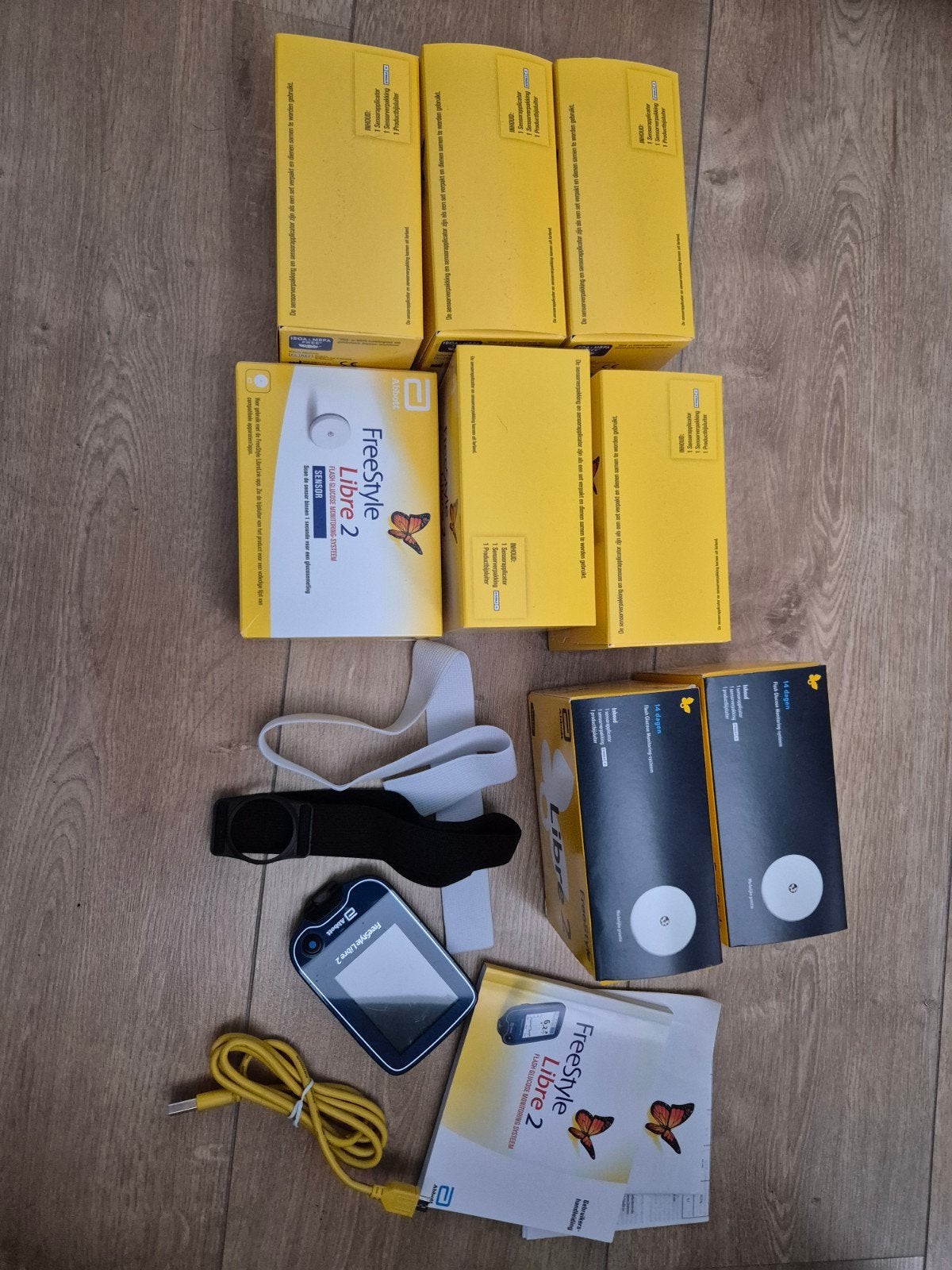 FreeStyle Libre 2 Glucose Monitor Set, Sport en Fitness, Gezondheidsproducten en Wellness, Nieuw, Overige typen, Ophalen of Verzenden