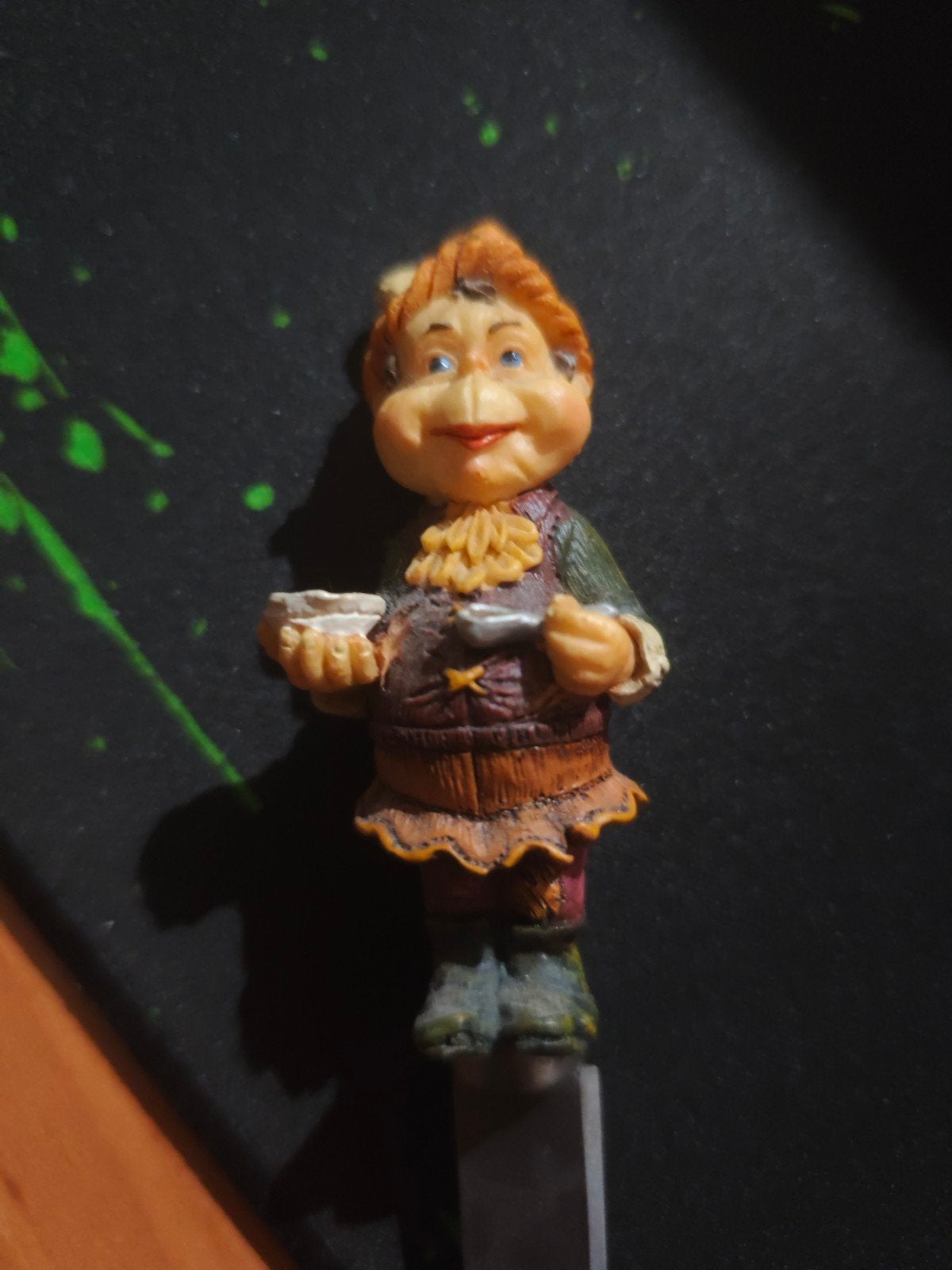 Kaasmesje Land van Laaf, Verzamelen, Efteling, Ophalen of Verzenden, Zo goed als nieuw, Beeldje of Poppetje