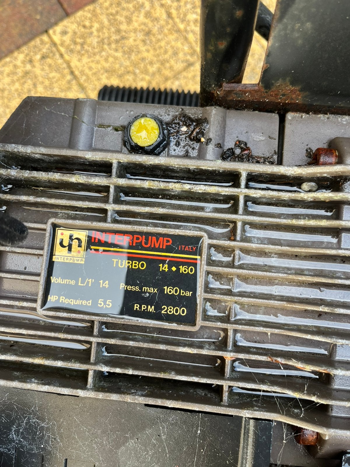 Krachtige hogedrukreiniger-  op krachtstroom compleet, Tuin en Terras, Hogedrukreinigers, Ophalen, Zo goed als nieuw, Elektrisch