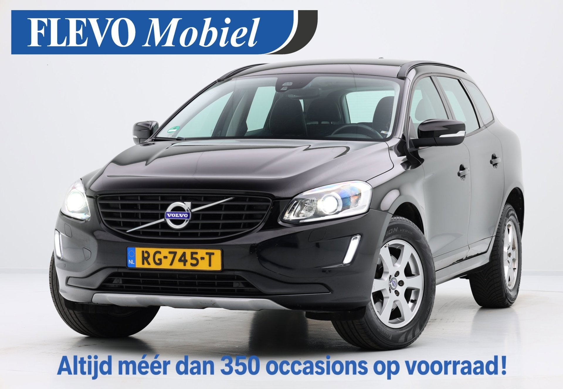 Volvo XC60 2.0 D3 FWD Polar Aut. Xenon|Half Leder|PDC|Navi|L, Auto's, 1624 kg, Euro 6, 4 cilinders, Leder en Stof