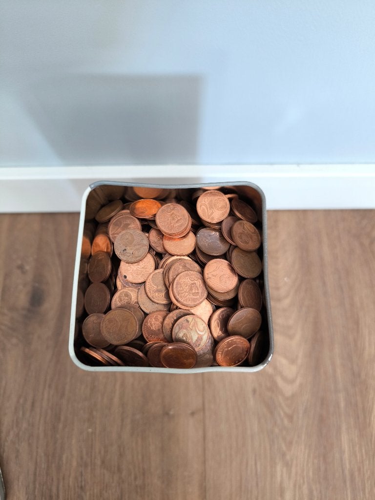 2 eurocent munten +/- 2800 stuks, Ophalen of Verzenden, Nederland en Buitenland, Munten