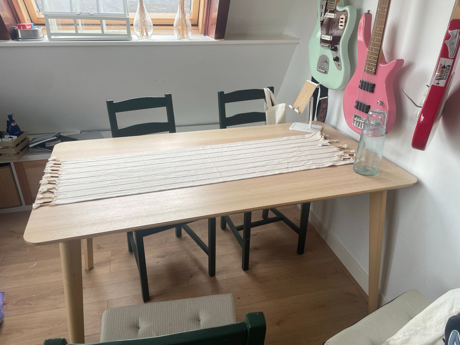 IKEA LISABO eettafel - Essenfineer - Zo goed als nieuw, Ophalen, 100 tot 150 cm, 50 tot 100 cm, Zo goed als nieuw