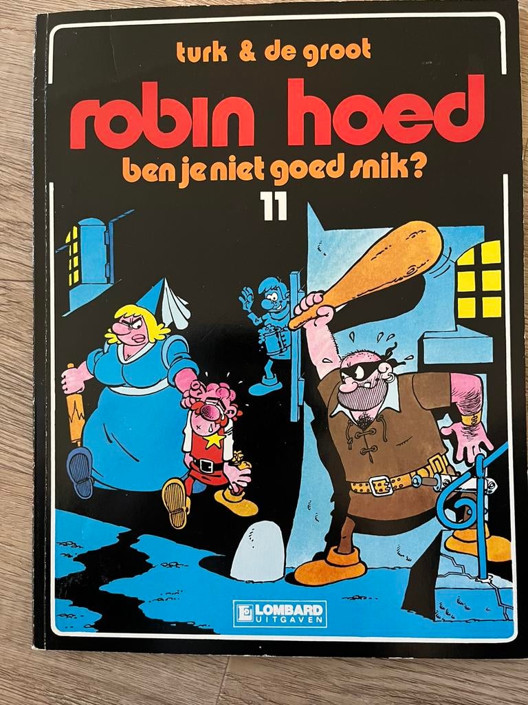 stripreeks Robin Hoed, getiteld "Ben je niet goed snik?"., Eén stripboek, Ophalen of Verzenden, Gelezen, Turk