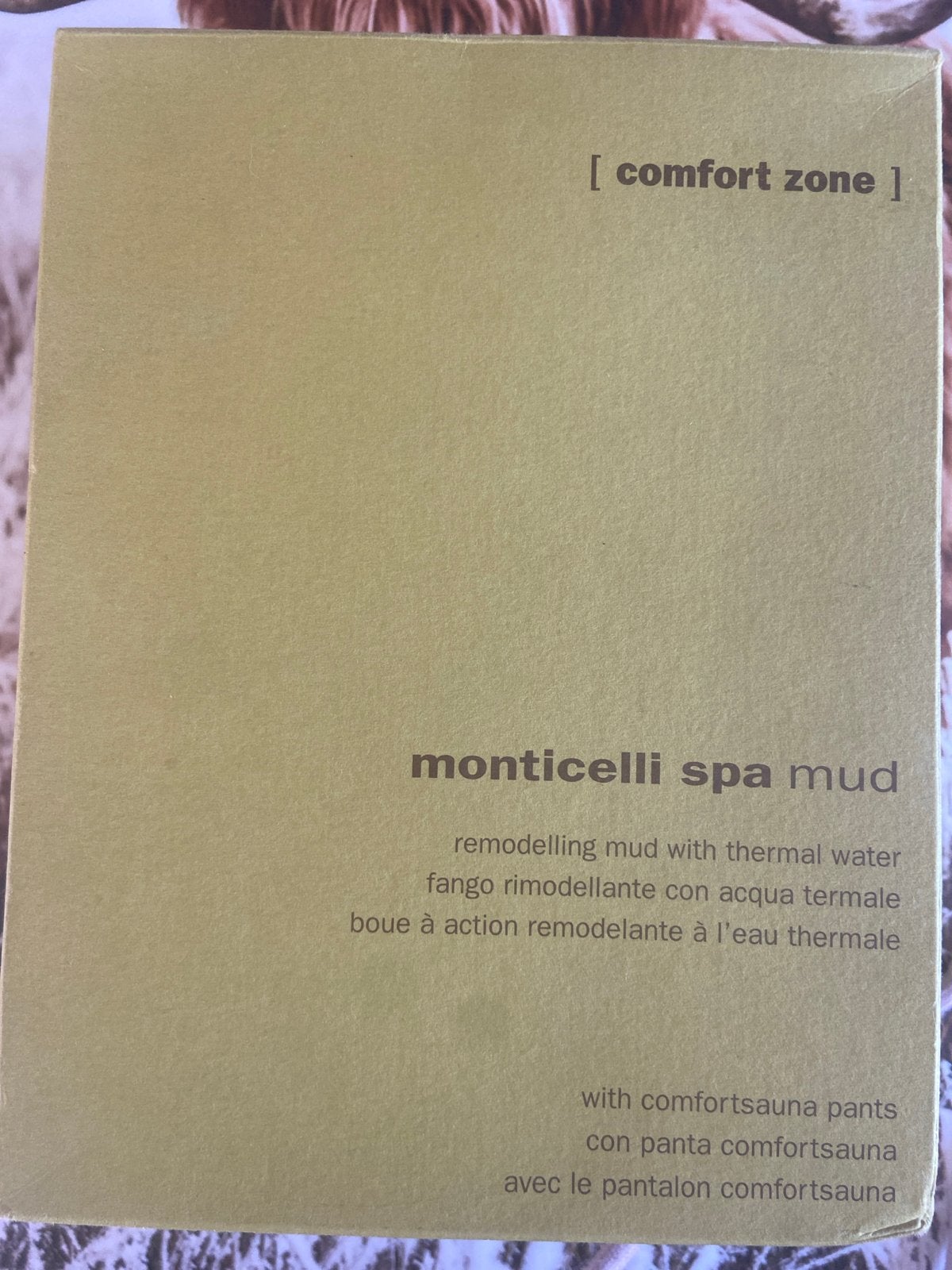 Comfort Zone Monticelli Spa Mud met Comfortsauna Pants, Ophalen of Verzenden, Nieuw, Overige typen