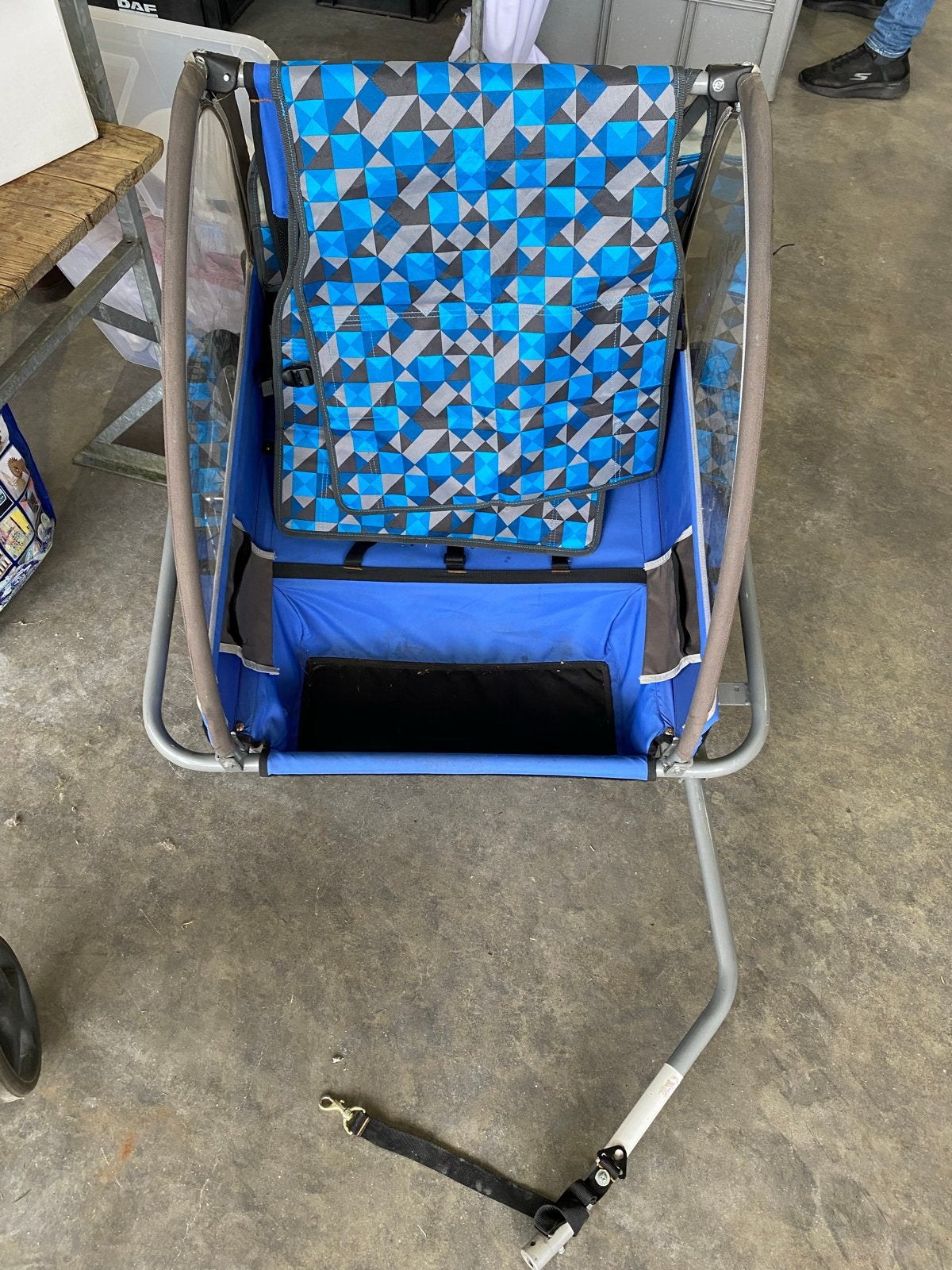 Fietskar voor 2 kinderen - Ideaal voor gezinsuitjes!, Fietsen en Brommers, Fietsaccessoires | Aanhangers en Karren, Gebruikt, Kinderkar