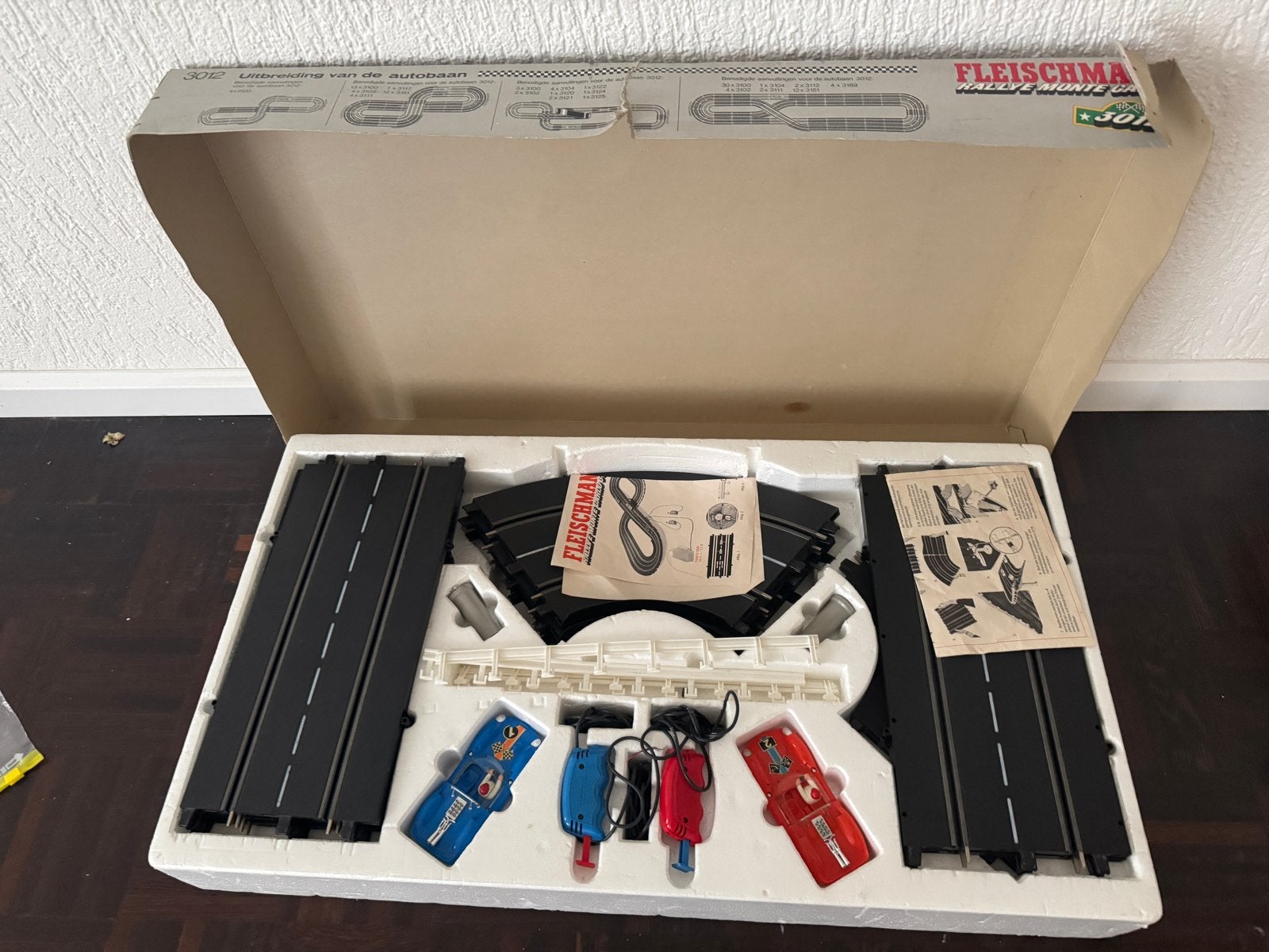 Vintage Fleischmann Rallye Monte Carlo Racebaan 3012, Ophalen, Fleischmann, Elektrisch, Racebaan