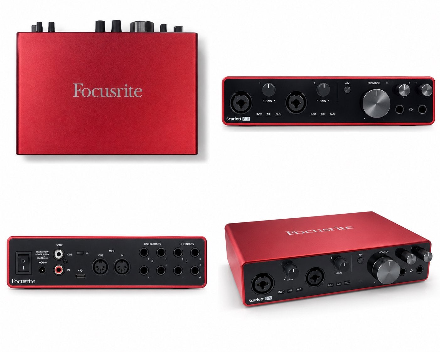 Focusrite Scarlett 8i6 USB audio-interface., Verzenden, Zo goed als nieuw