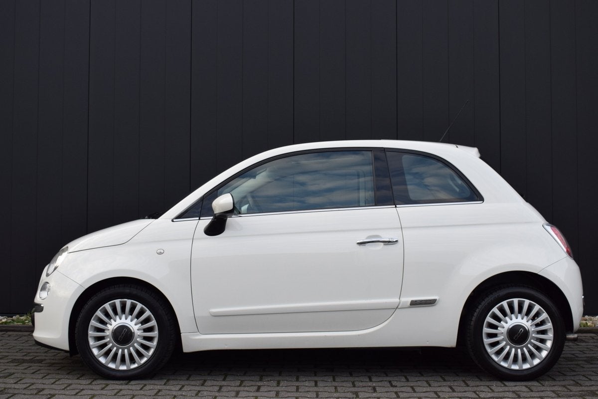 Fiat 500 0.9 TwinAir Lounge Panoramadak | Telefonie | Airco, Auto's, Fiat, Voorwielaandrijving, Euro 5, Gebruikt, Met garantie (alle)