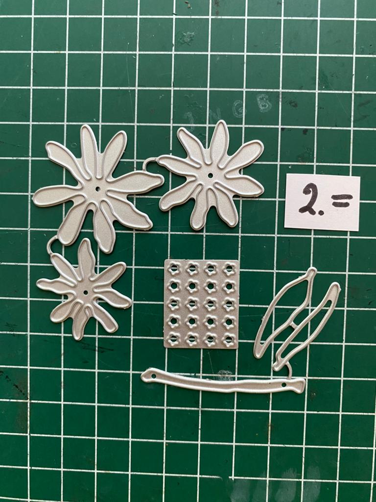 Stansmal chrysant / of margriet, Hobby en Vrije tijd, Ophalen of Verzenden, Zo goed als nieuw, Overige thema's, Pons of Mal