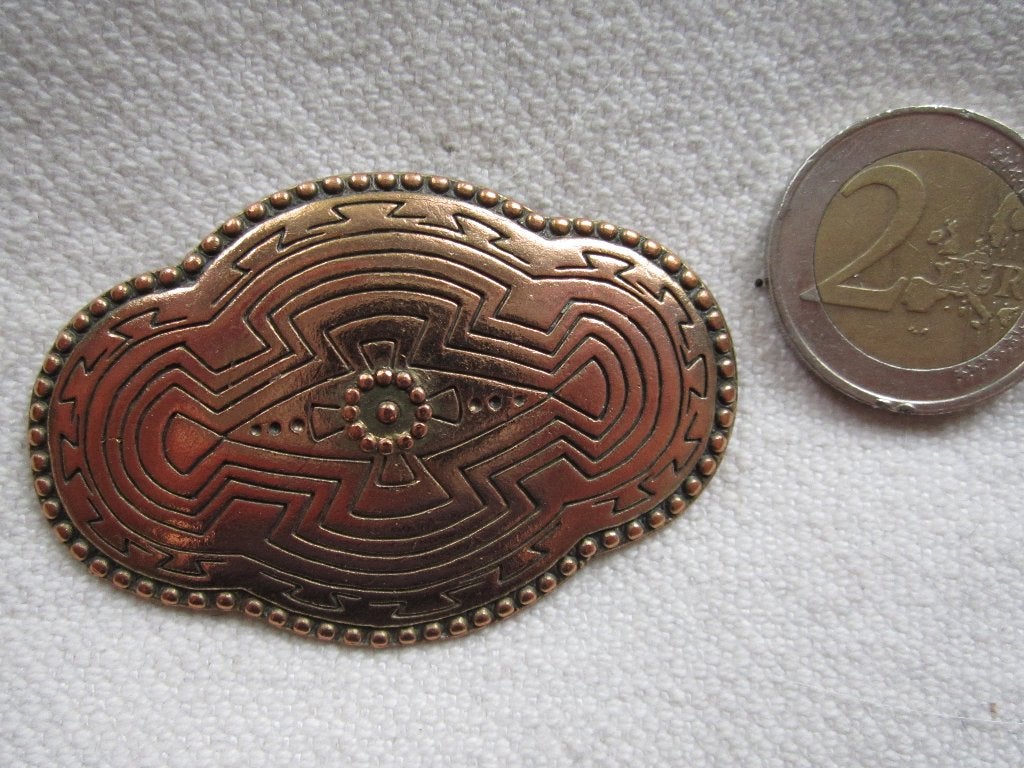 19.  Heel aparte oude broche,, Sieraden, Tassen en Uiterlijk, Antieke sieraden, Ophalen, Overige materialen, Broche