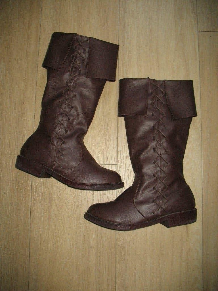 Bruine  Vega Laarzen  met Veterversiering Zijkant, Bruin, Boots, Ophalen of Verzenden, Zo goed als nieuw