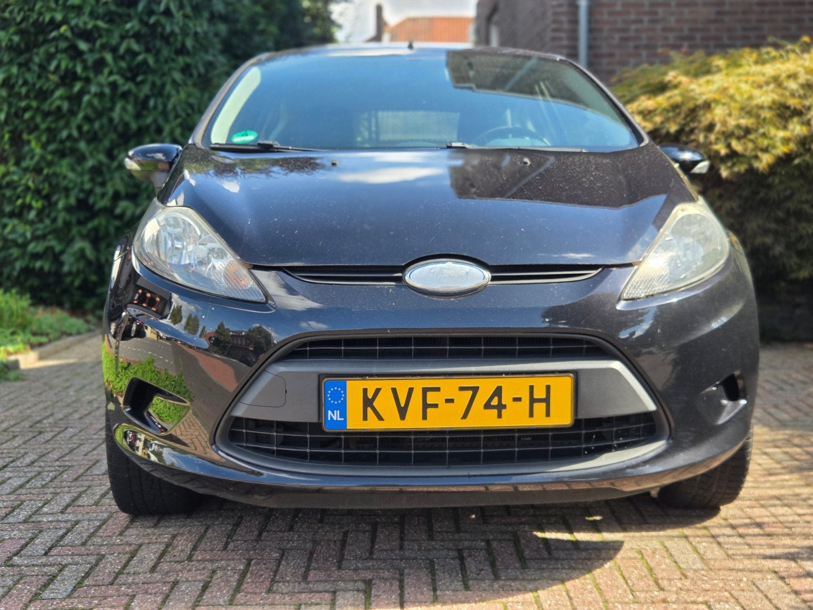 Foto 4 van Ford Fiesta 1.25 44KW 3DR 2009 Zwart