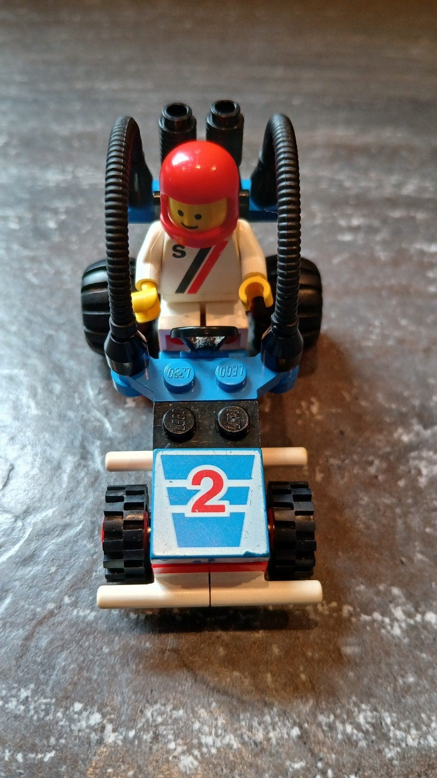 Lego Racers Buggy met Coureur, Ophalen of Verzenden, Gebruikt