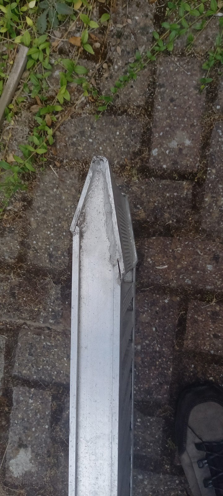 Aluminium oprijplaten, Ophalen