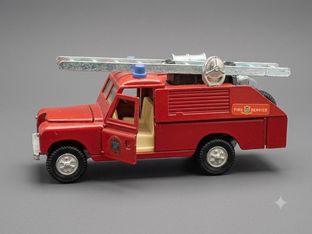 Dinky Toys  282 Land Rover Brandweer, Ophalen of Verzenden, Nieuw, Auto