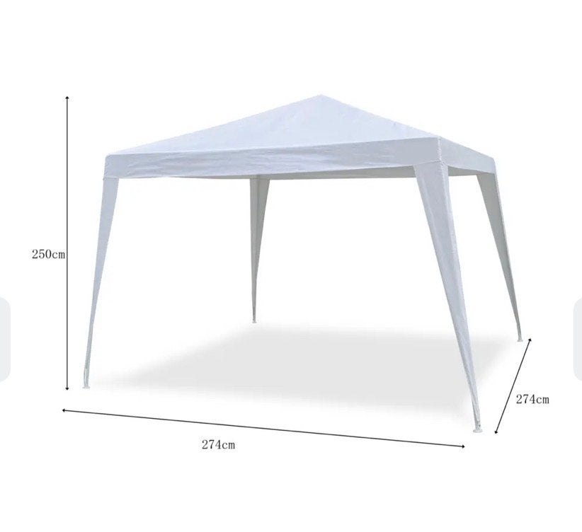 Nieuwe Handson Caribé waterdichte partytent 274x274cm, Ophalen, Partytent, Minder dan 4 meter, Nieuw