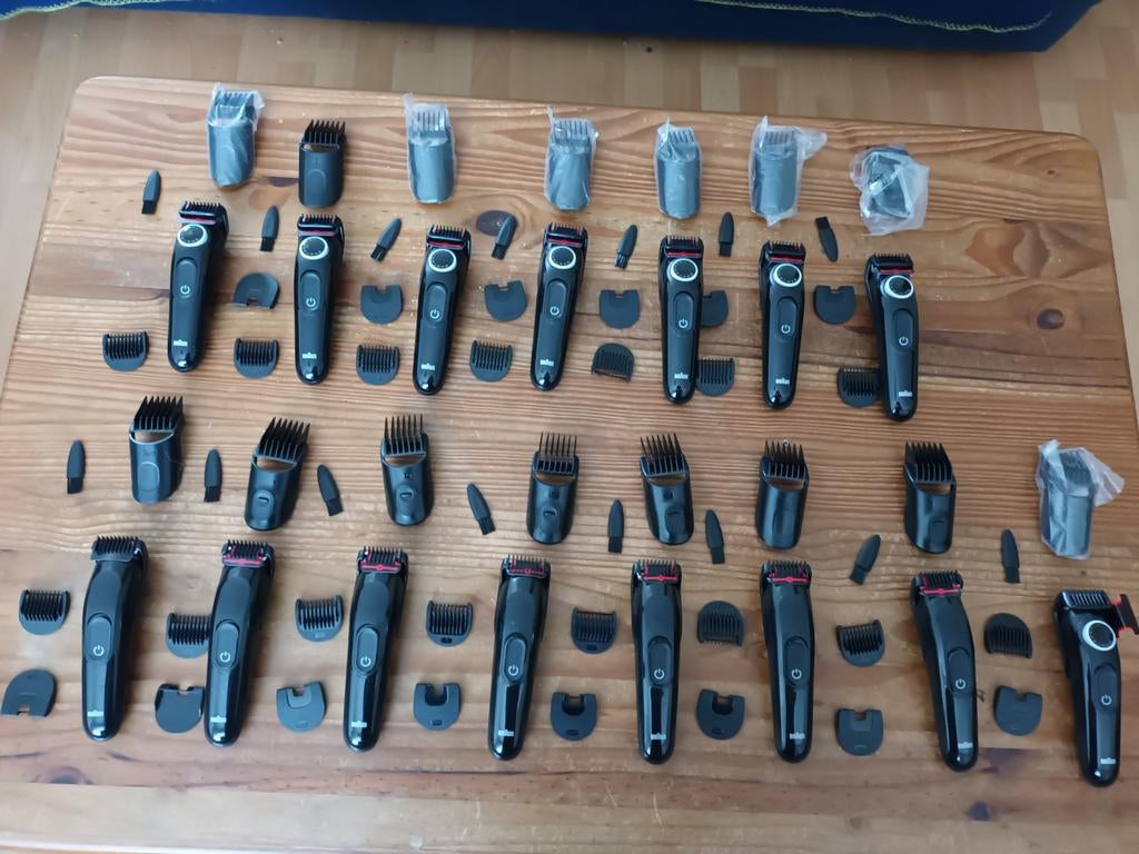 Partij Braun Trimmer Set - Complete Verzorging, Ophalen of Verzenden, Zo goed als nieuw