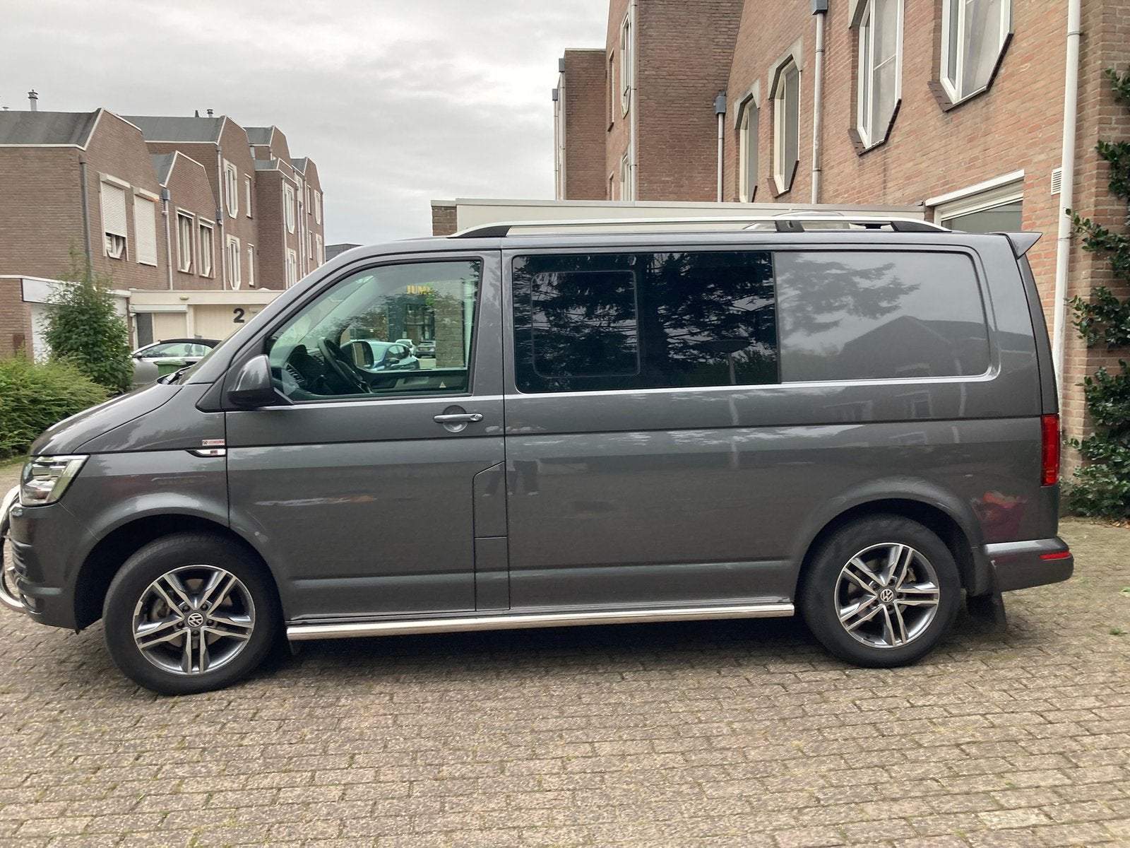 Volkswagen Transporter TDI 4motion automaat 170000km, Auto's, Automaat, Stof, Euro 6, Volkswagen