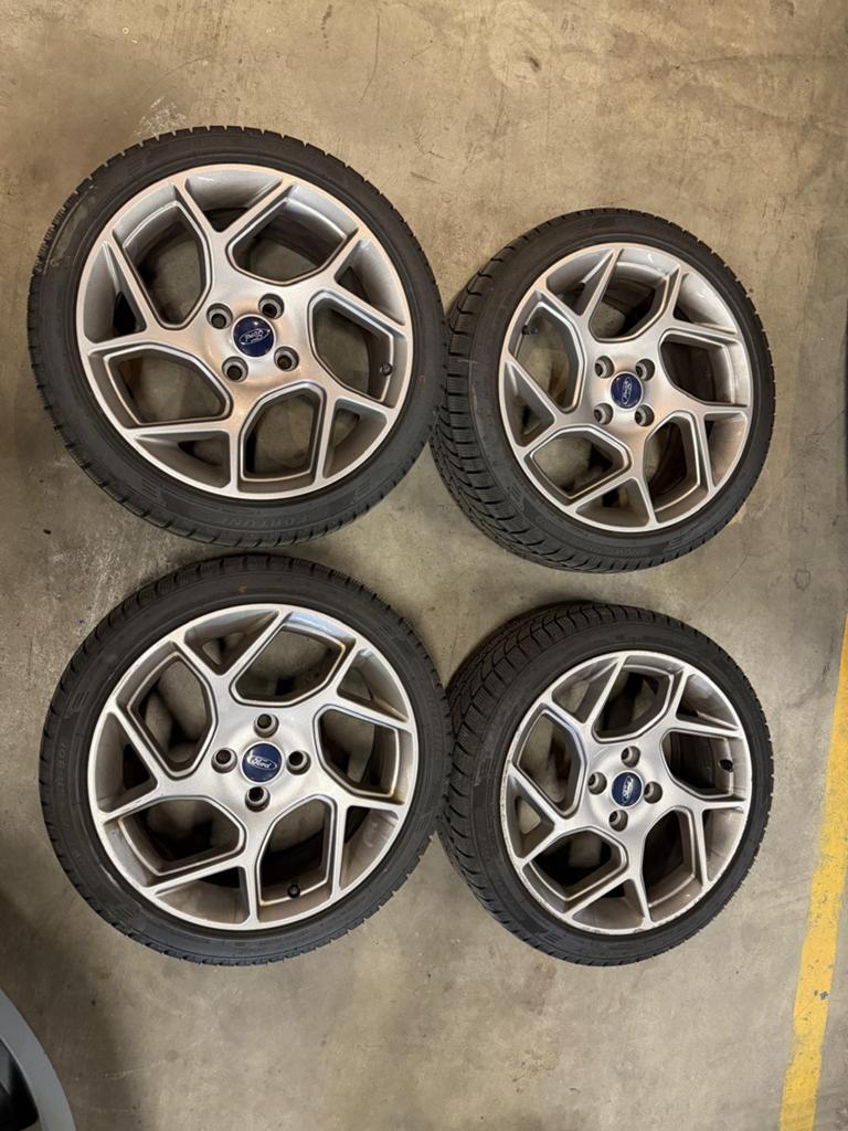 Originele Ford Fiesta ST Winter Velgen 17 inch 4X108, 17 inch, 205 mm, Winterbanden, Ophalen of Verzenden