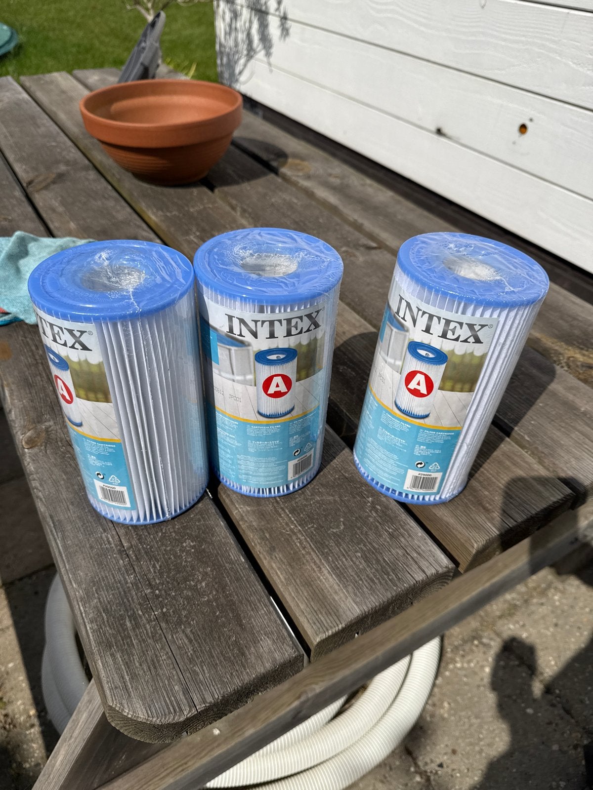 Nieuwe Intex filterpatronen type A (3 stuks), Ophalen, Nieuw, Filter