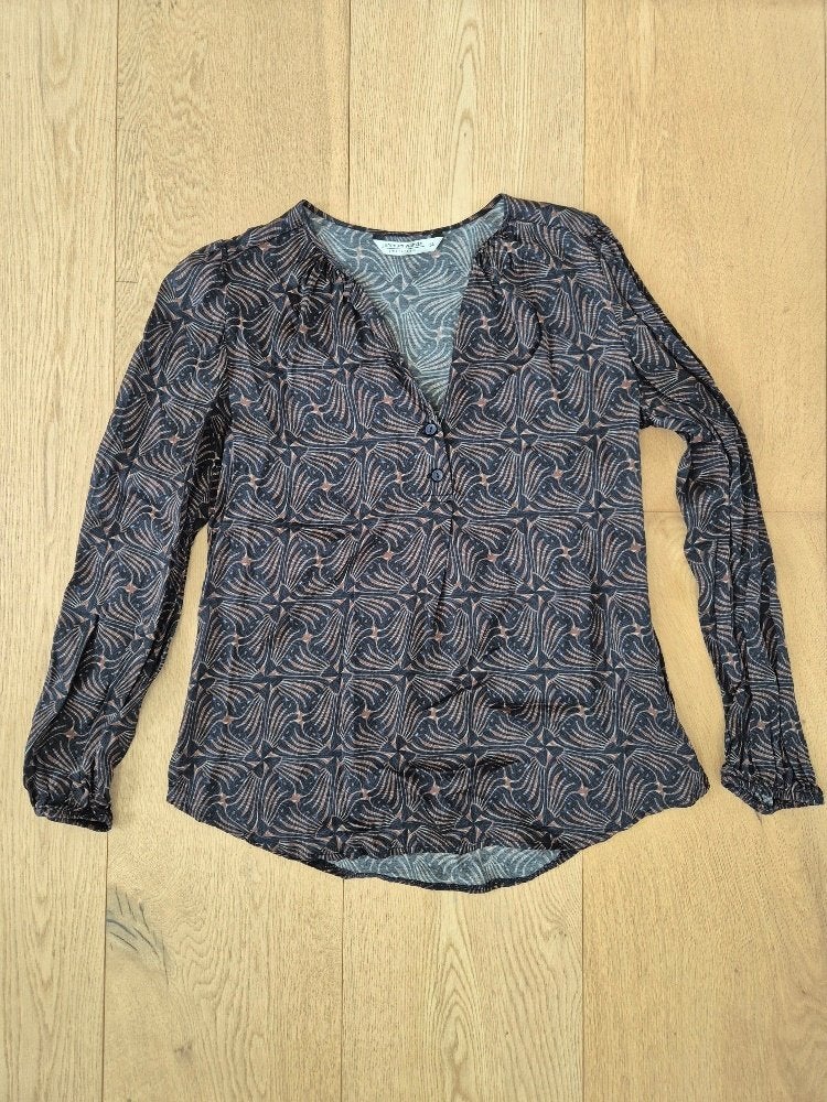 Mooie blouse van Summum Women, Kleding | Dames, Tops, Zo goed als nieuw, Maat 34 (XS) of kleiner, Meerkleurig, Lange mouw, Ophalen of Verzenden