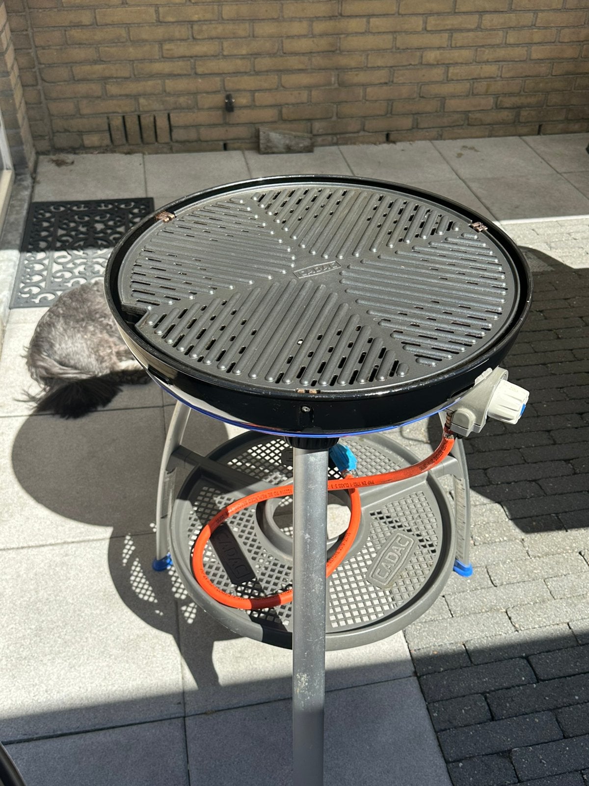 Skottel braai., Tuin en Terras, Gasbarbecues, Ophalen of Verzenden, Zo goed als nieuw