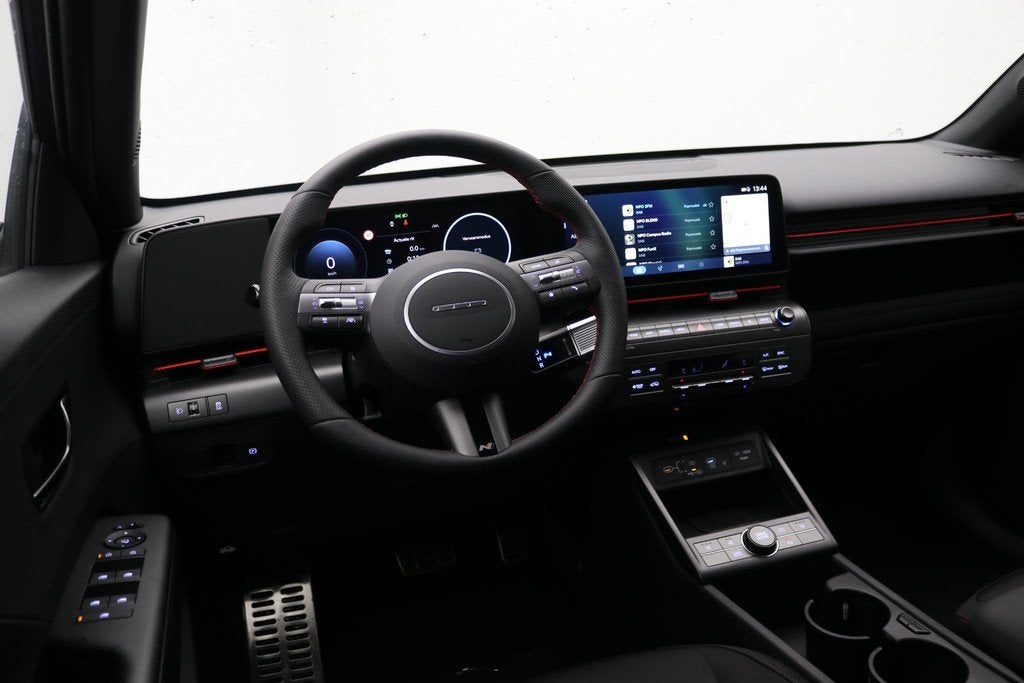Hyundai KONA Electric N Line Business 64.8 kWh / Navigatie /, Auto's, Hyundai, Stof, 750 kg, Automatische klimaatregeling, Origineel Nederlands