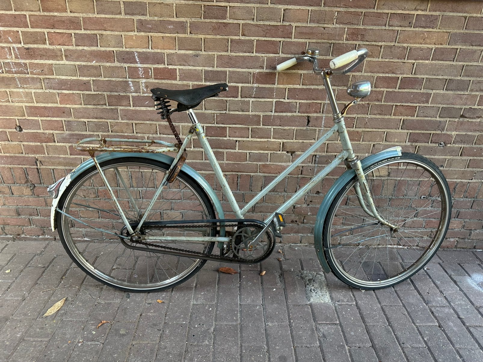 Vintage heerlijke Fongers damesfiets/Brooks zadel fietsklaar, Fietsen en Brommers, Fietsen | Oldtimers, 51 tot 55 cm, Ophalen