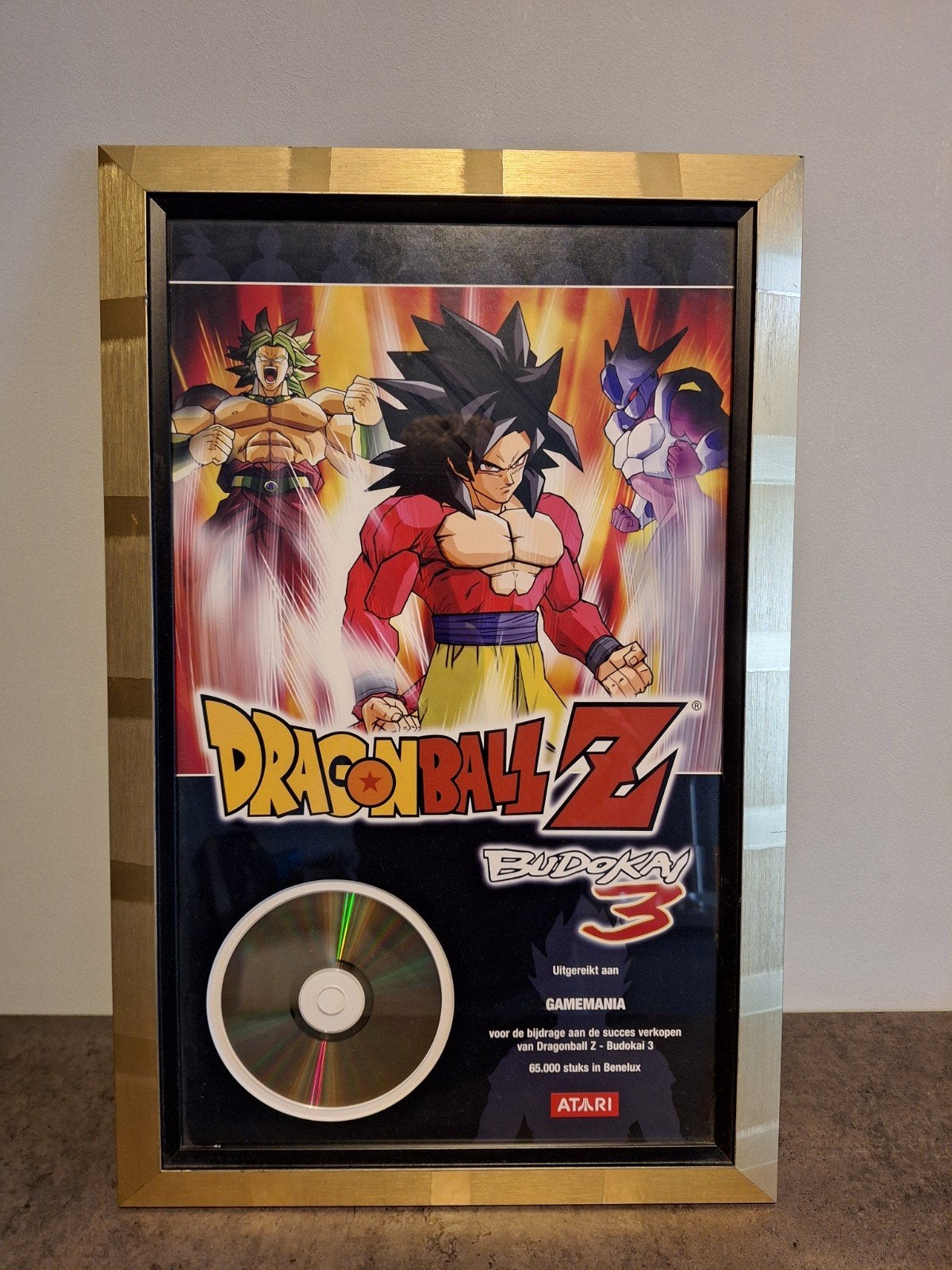 Dragonball Z award Game Mania, Ophalen of Verzenden, Film en Tv