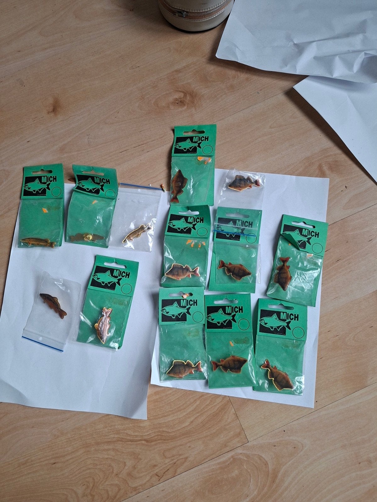 Zeer fraaie visspeldjes, snoek, karper, baars, lees!, Ophalen of Verzenden, Nieuw